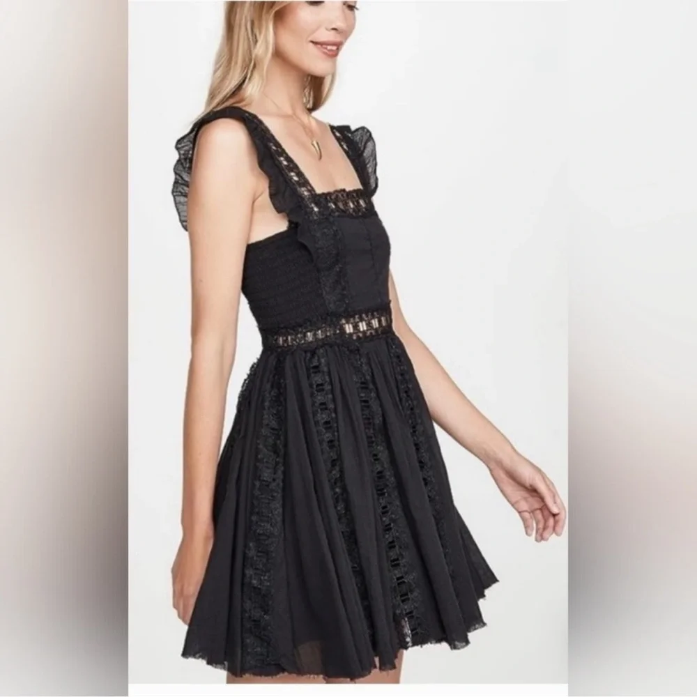 Free People Verona Mini Dress Size XS Like New - Picture 3 of 8